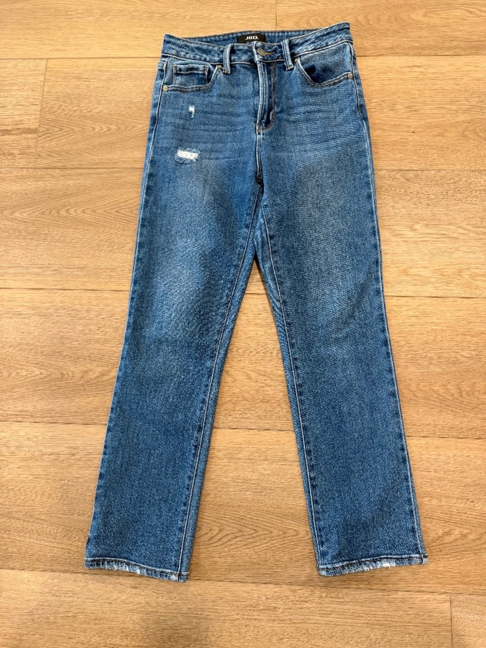 JBD - Just Black Denim slim straight - medium wash / petite sizing